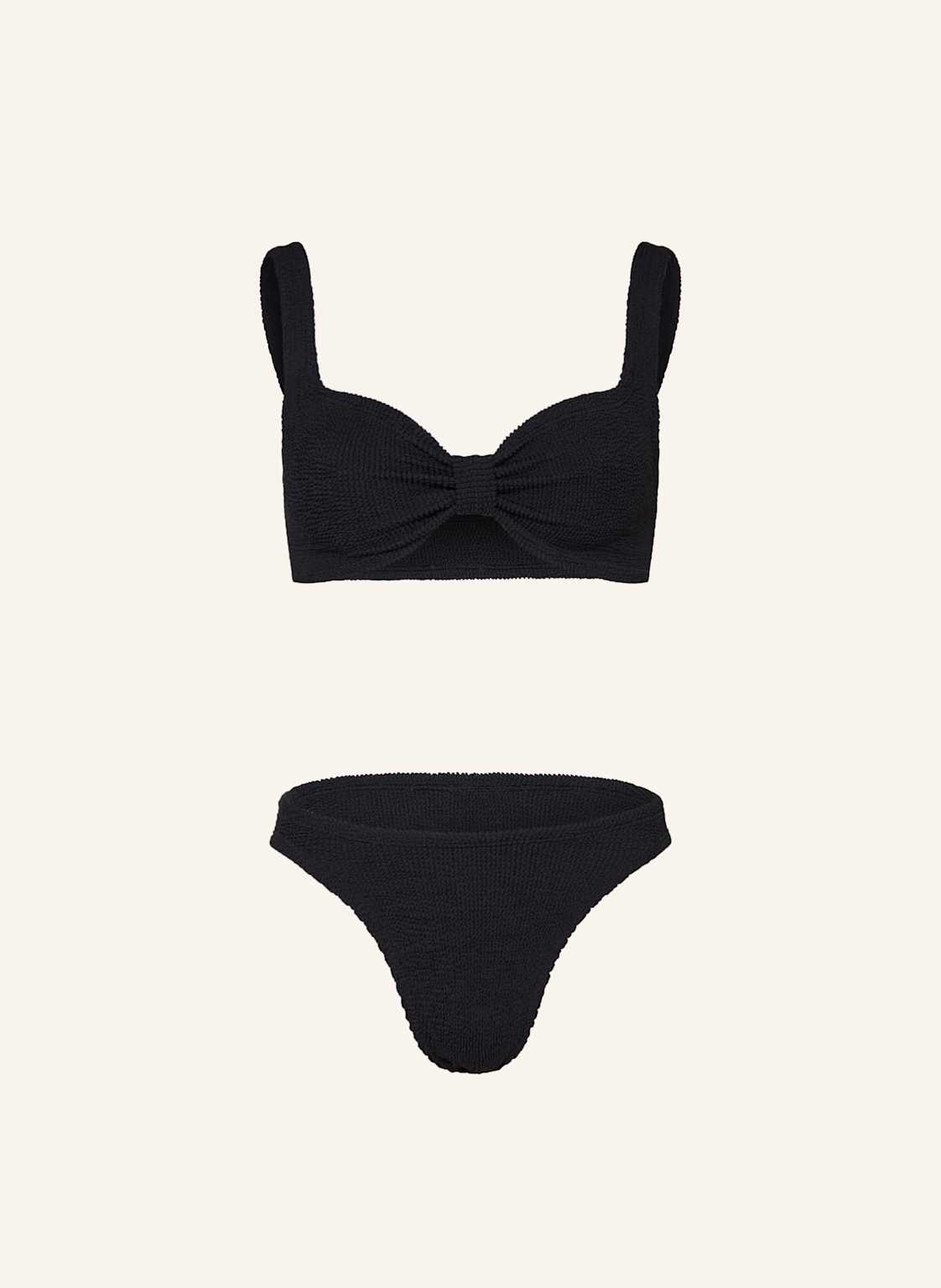 Hunza G Bustier-Bikini Bonnie schwarz Hunza G Bustier-Bikini Bonnie schwarz von Hunza G