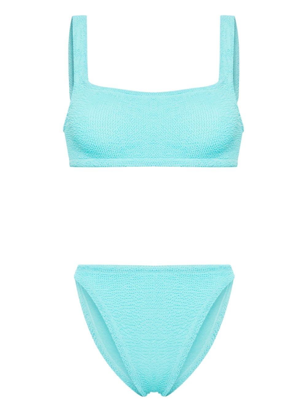 Hunza G Xandra crinkled bikini - Blue von Hunza G