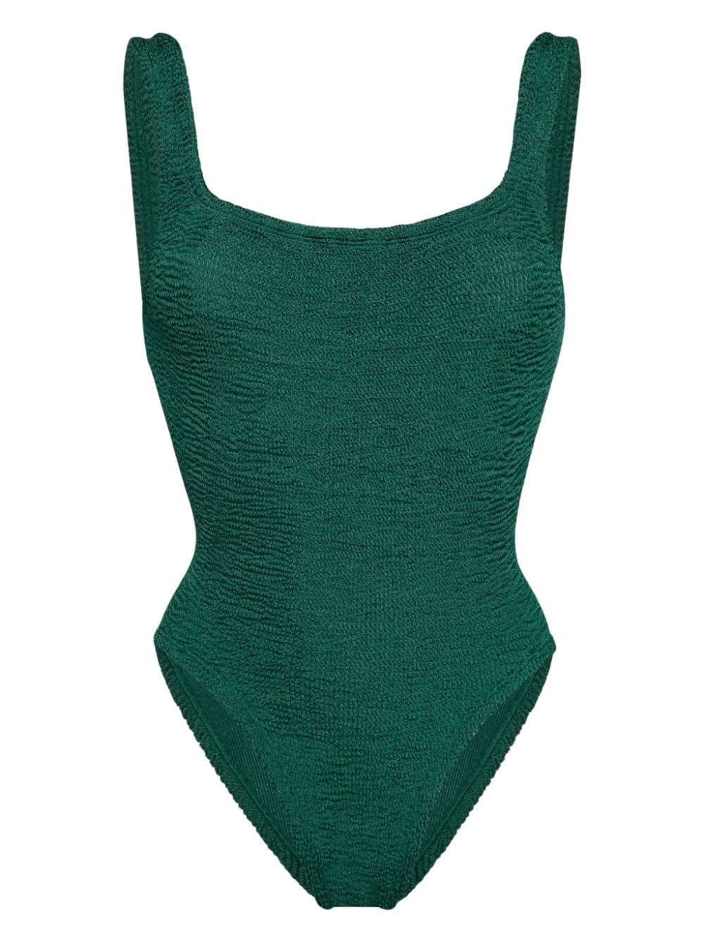 Hunza G square-neck swimsuit - Green