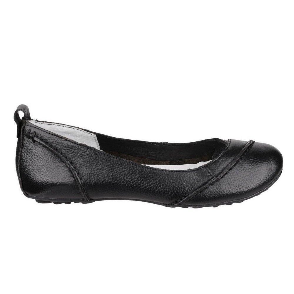 Ballerina Janessa Damen Schwarz 43 von Hush Puppies