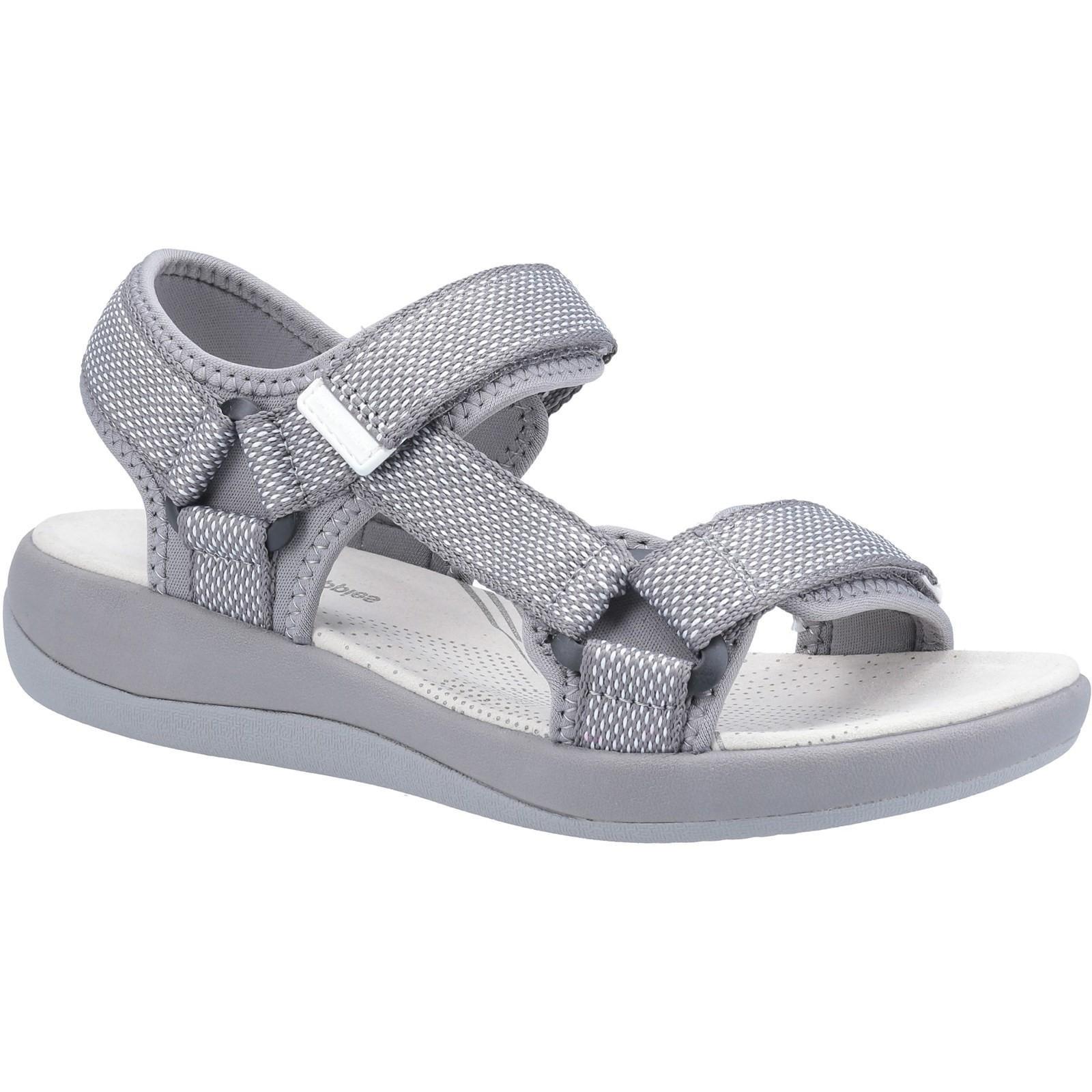 Sandalen Sara Quarter Damen Grau 42 von Hush Puppies