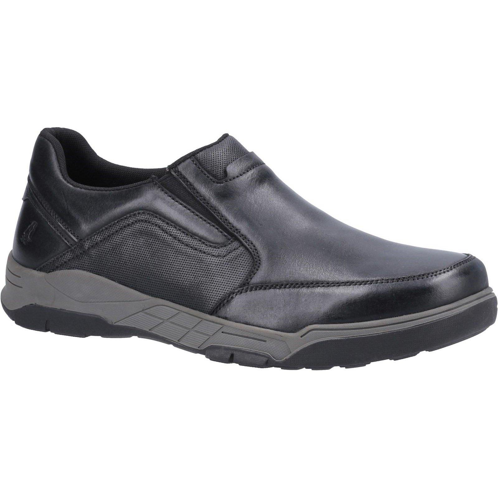 Hush Puppies - Schuhe Fletcher, Leder, für Herren, Schwarz, Größe 43 von Hush Puppies