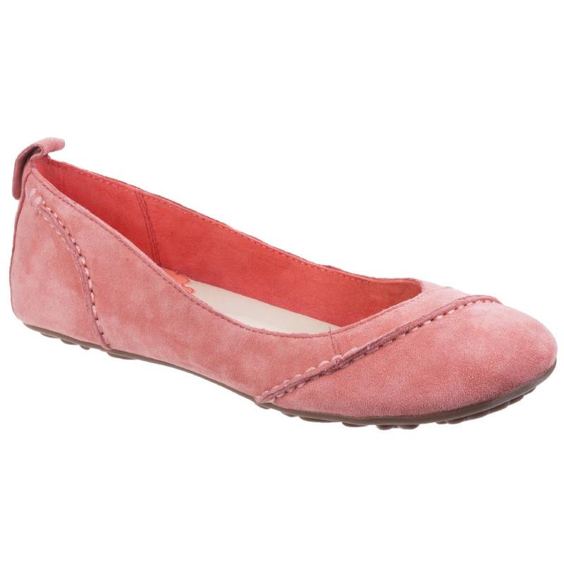 Hush Puppies - Janessa Wildleder Pumps, für Damen, Hellrosa, Größe 42 von Hush Puppies