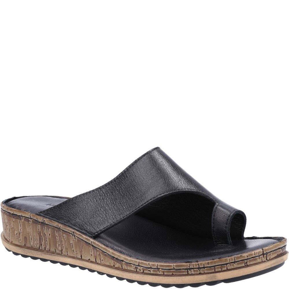 Sandalen Elissa, Wildleder Damen Schwarz 35.5 von Hush Puppies