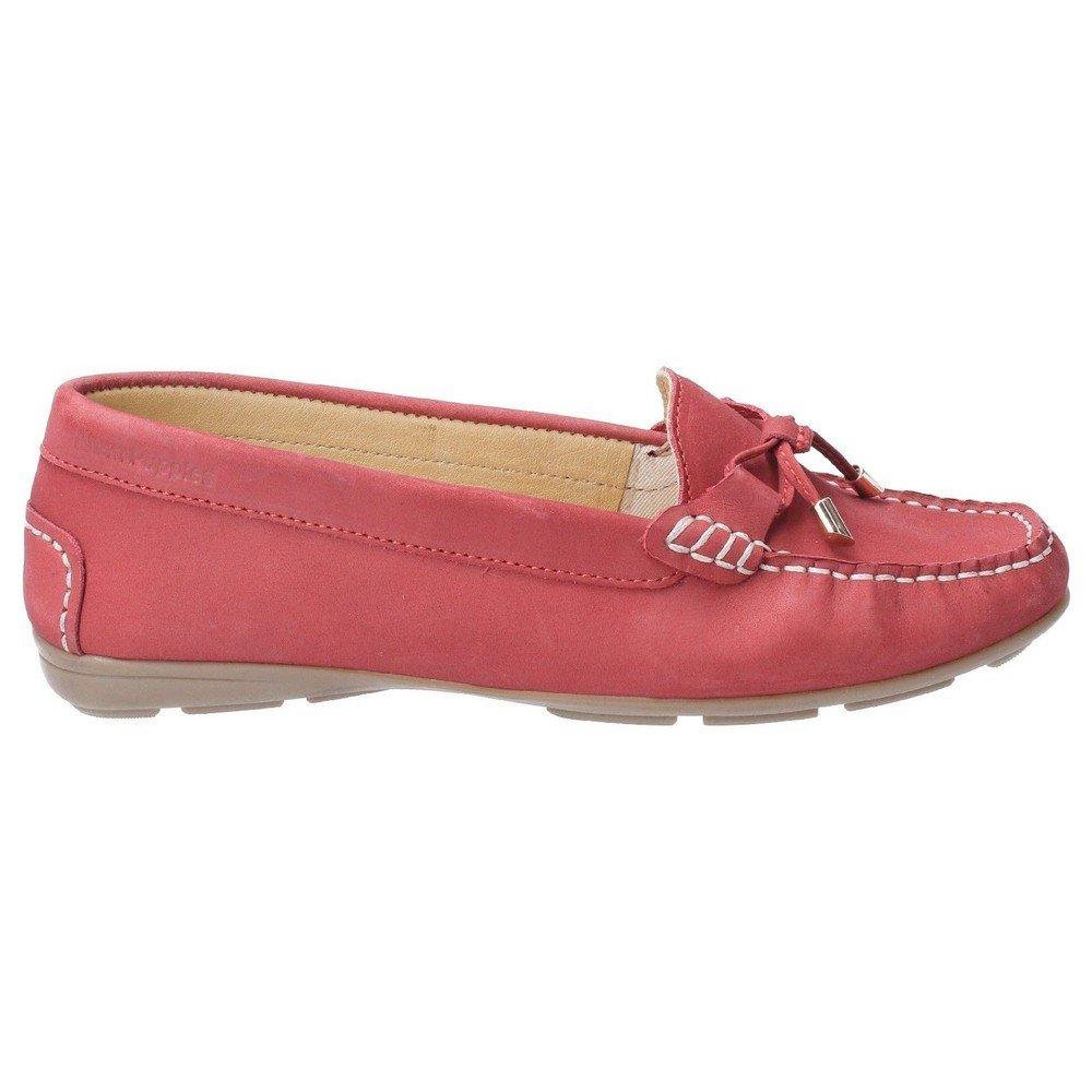 Maggie Slip On Mokassins Damen Rot Bunt 37 von Hush Puppies