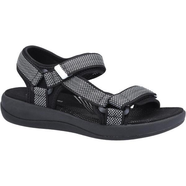 Sandalen Sara Quarter Damen Schwarz 37 von Hush Puppies