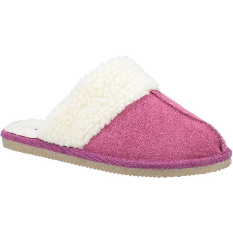 Hausschuhe Arianna, Wildleder Damen Pink 38 von Hush Puppies