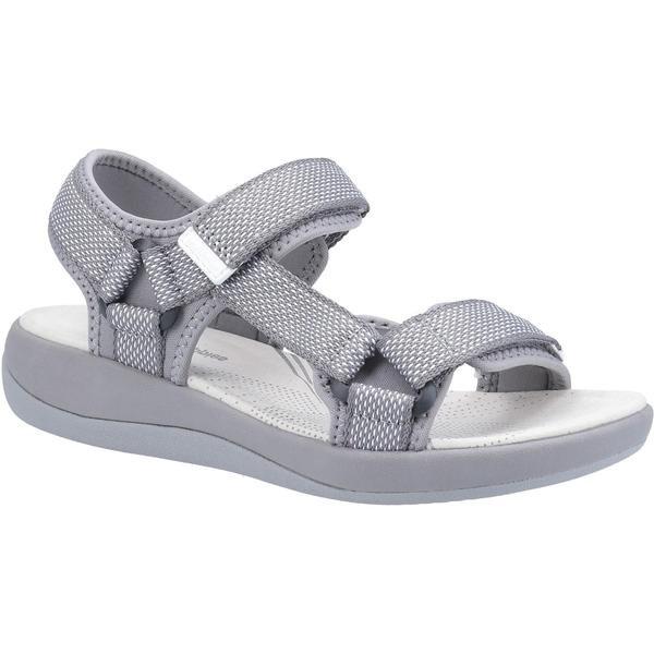 Sandalen Sara Quarter Damen Grau 38 von Hush Puppies