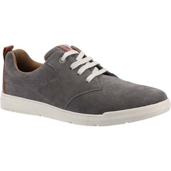 Freizeitschuhe Michael, Spitze, Wildleder Herren Grau 41 von Hush Puppies