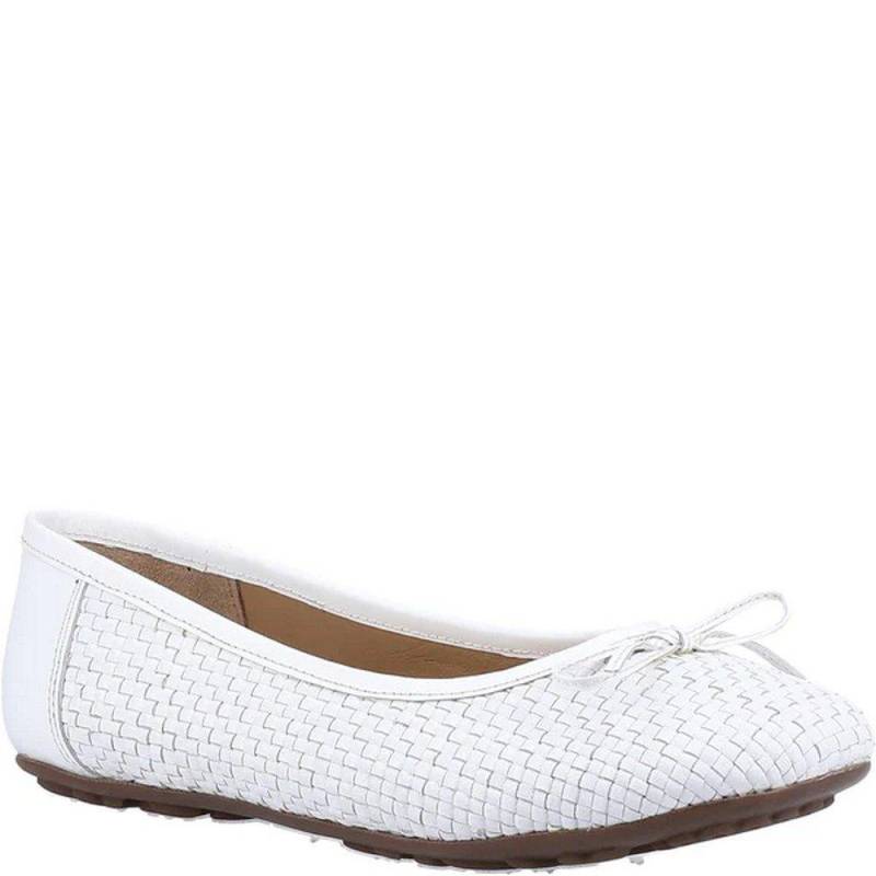 Pumps, Ballerina, Leder Damen Weiss 38 von Hush Puppies