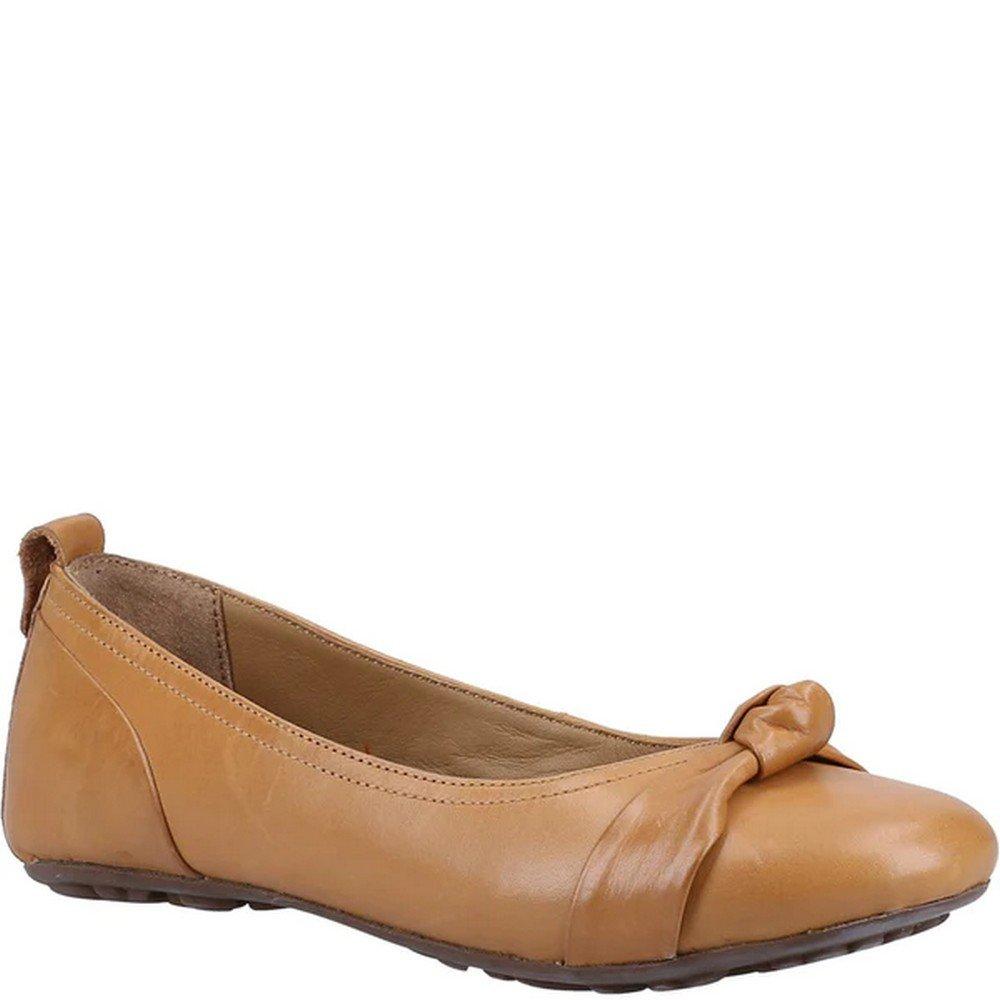 Pumps Jada Knot, Ballerina Damen Tan 39 von Hush Puppies