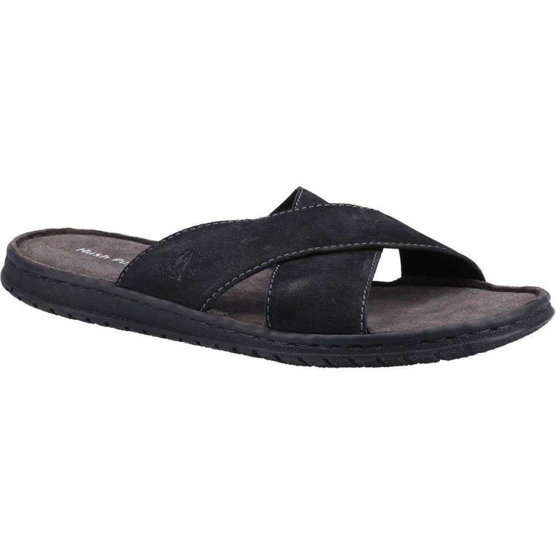 Sandalen Nile, Überkreuzt Herren Schwarz 40 von Hush Puppies