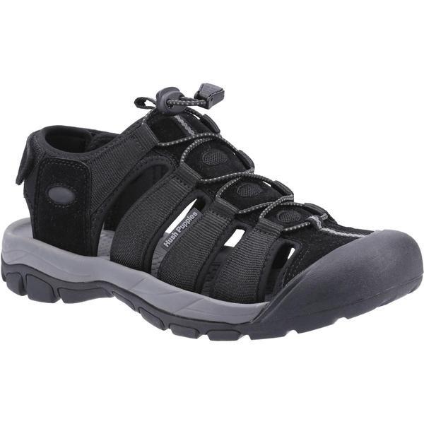 Hush Puppies - Sandalen Peru, für Herren, Schwarz, Größe 42 von Hush Puppies