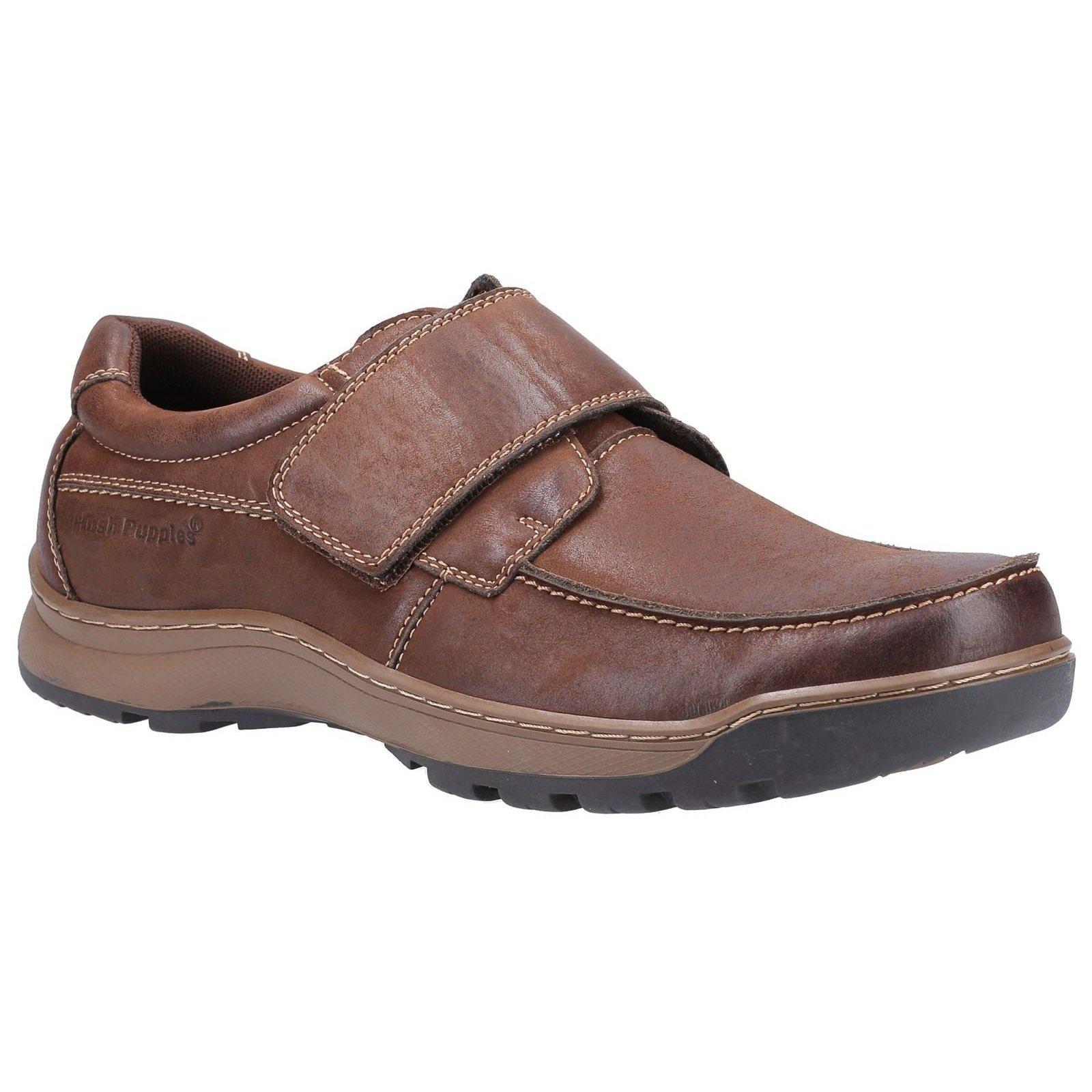 Schuhe Casper, Leder Herren Braun 40.5 von Hush Puppies