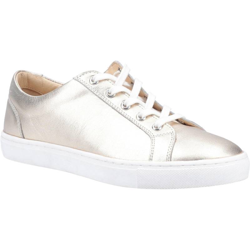 Schuhe Tessa, Metallic, Leder Damen Silber 41 von Hush Puppies