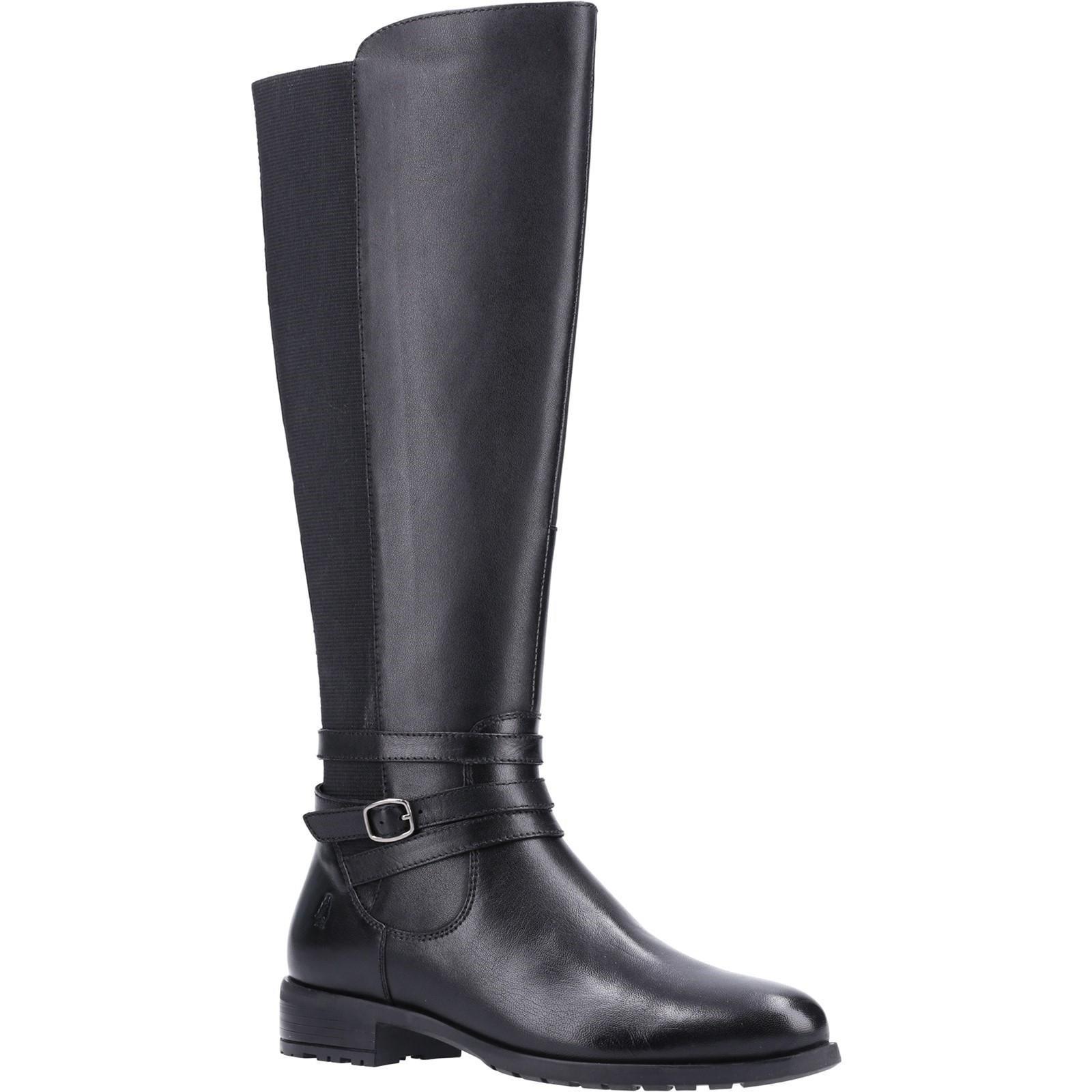 Stiefeletten Vanessa, Leder Damen Schwarz 38 von Hush Puppies