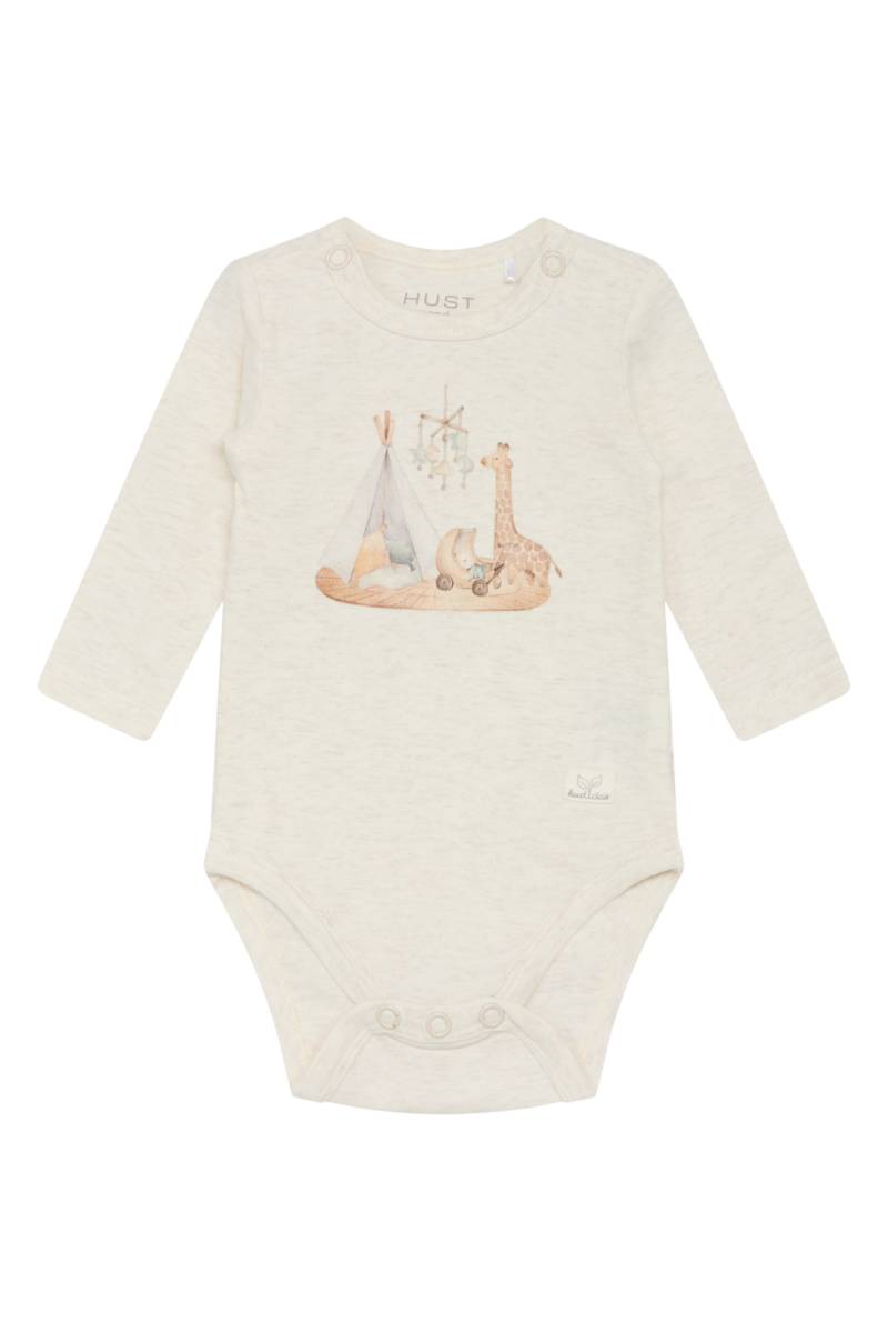 Baby Body Bebe Giraffe Unisex Beige 50 von Hust and Claire