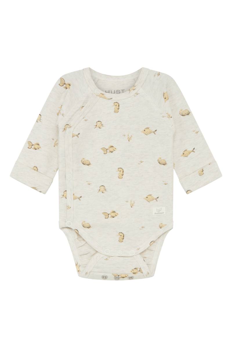 Baby Body Bing Meerestiere Unisex Beige 50 von Hust and Claire