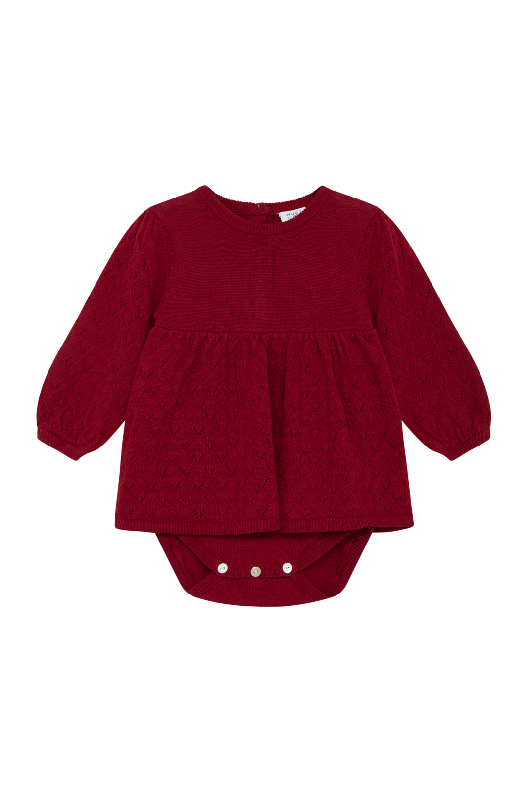 Baby Body Kleid Hcmallie Unisex Rot 56 von Hust and Claire