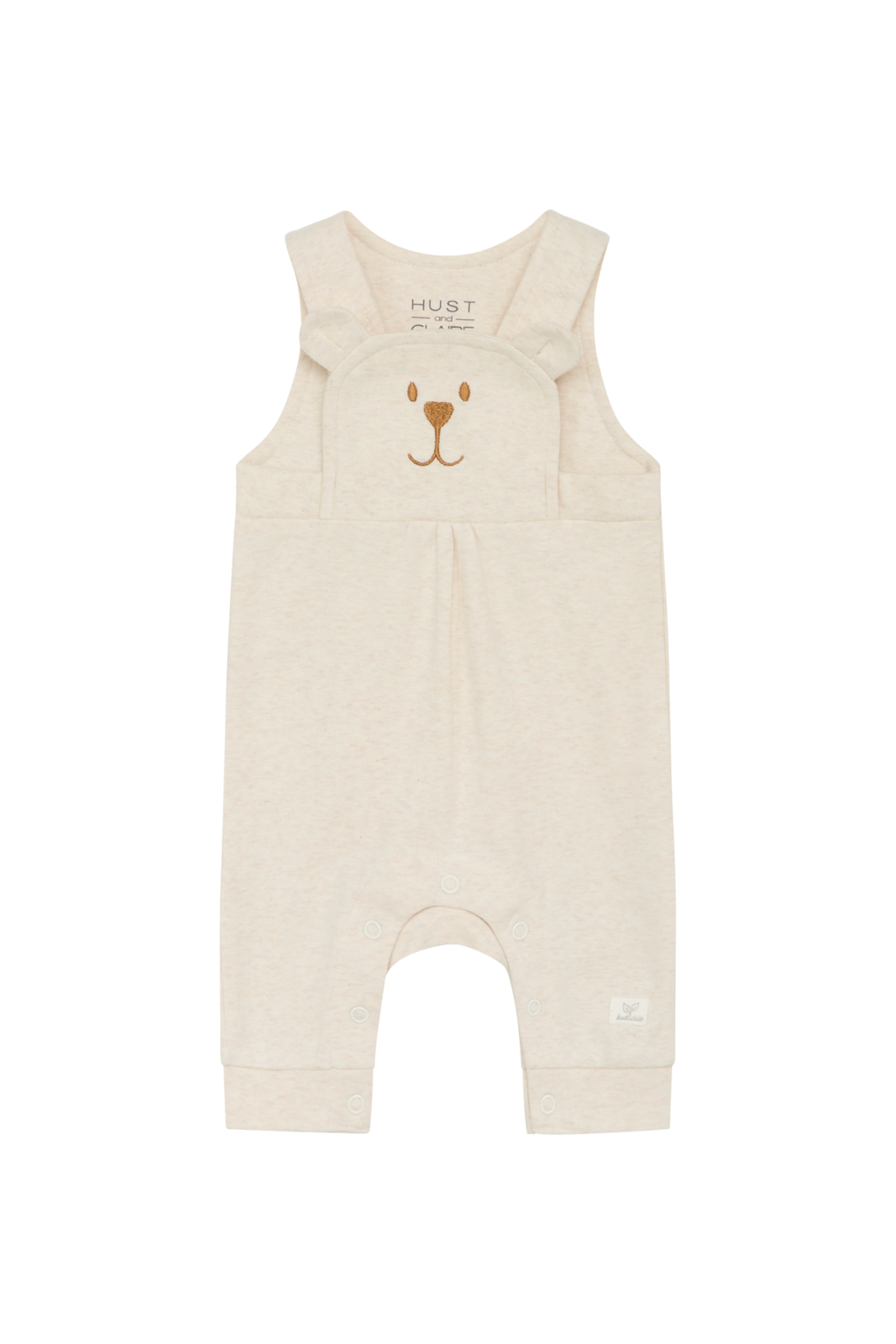 Baby Latzhose Millo Unisex Braun 50 von Hust and Claire