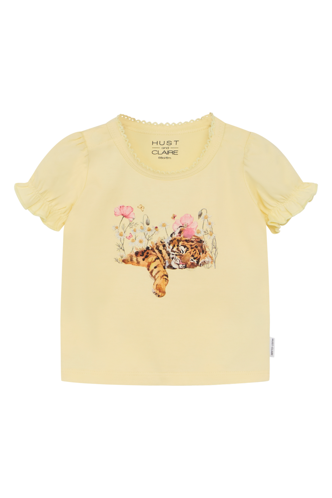 Baby T-shirt Blancalina Unisex Gelb 80 von Hust and Claire