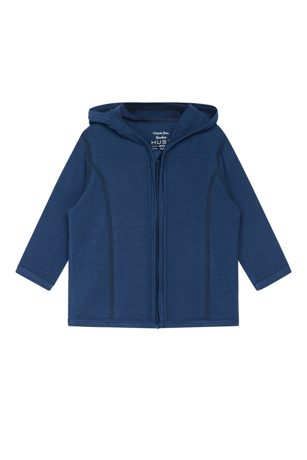 Bambus Strickjacke Curd Jungen Blau 62 von Hust and Claire