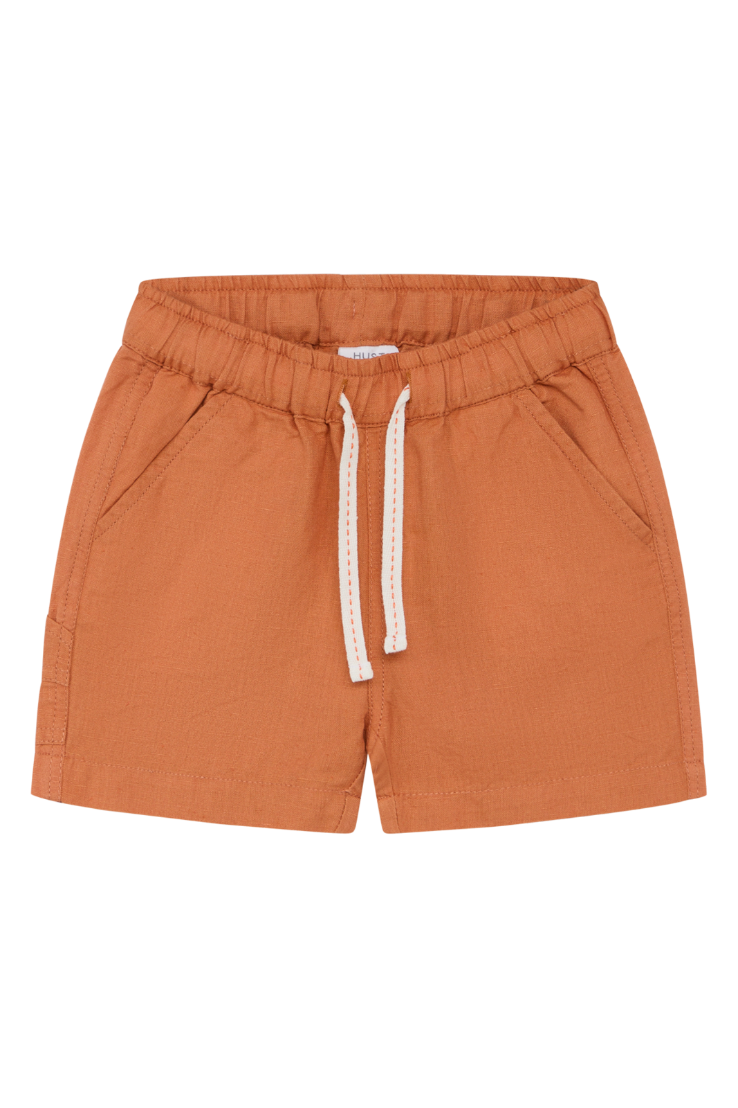 Jungen Leinen Shorts Hakon Unisex Braun 104 von Hust and Claire