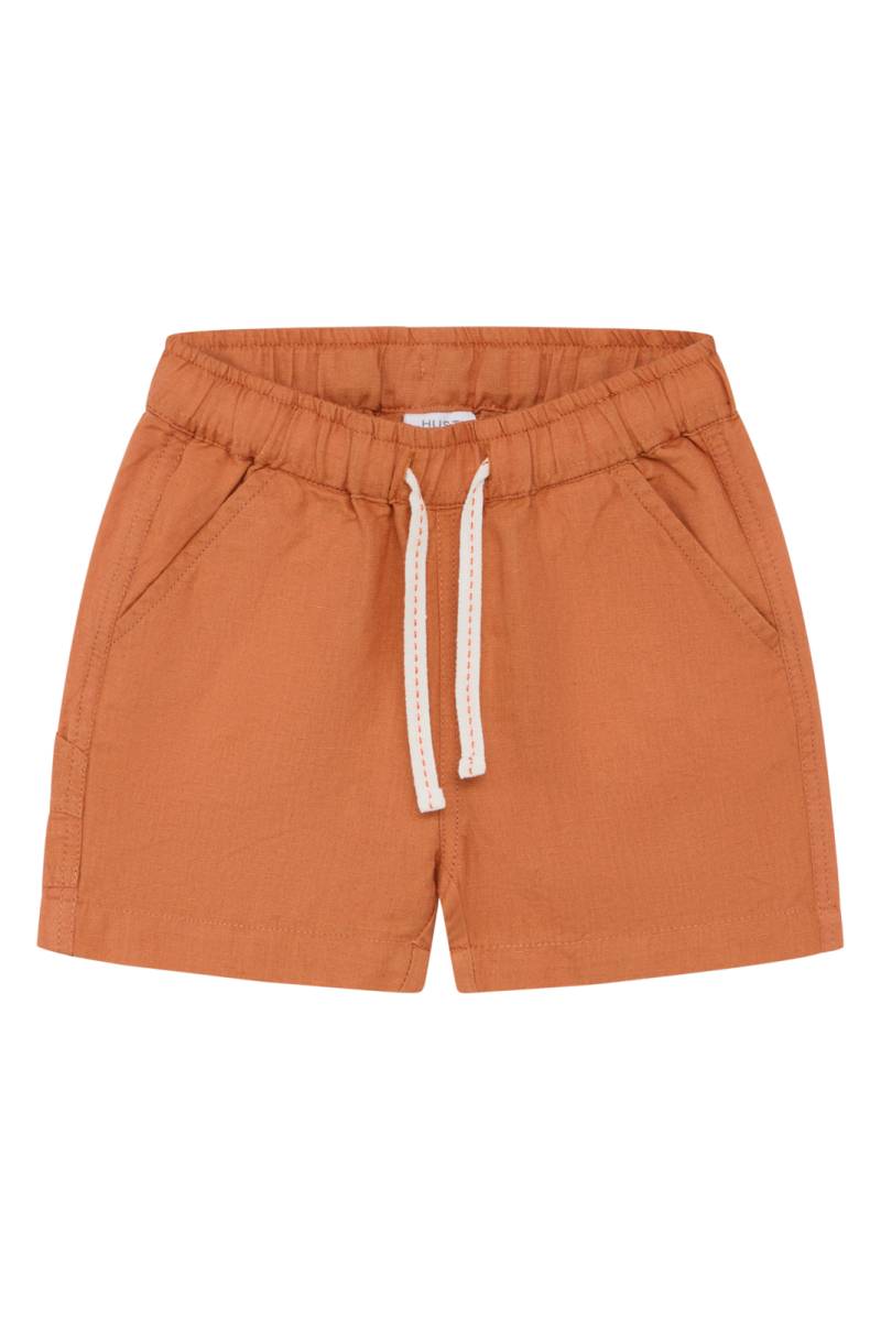 Jungen Leinen Shorts Hakon Unisex Braun 122 von Hust and Claire