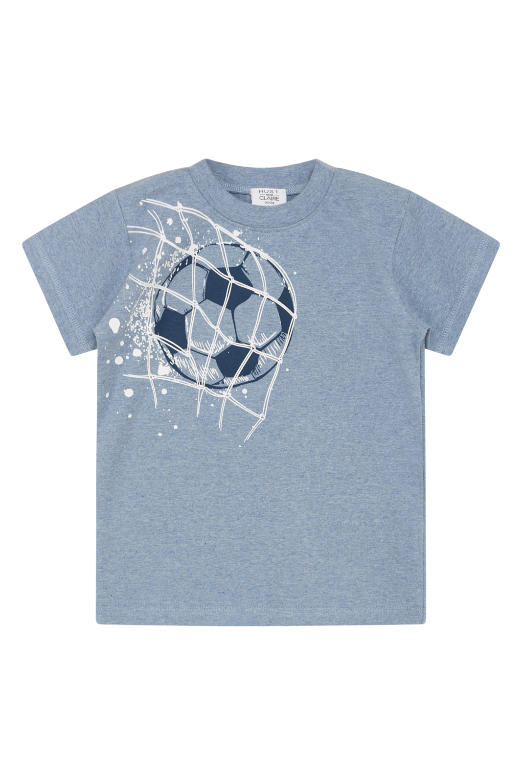 Jungen T-shirt Arthur Fussball Jungen Blau 104 von Hust and Claire