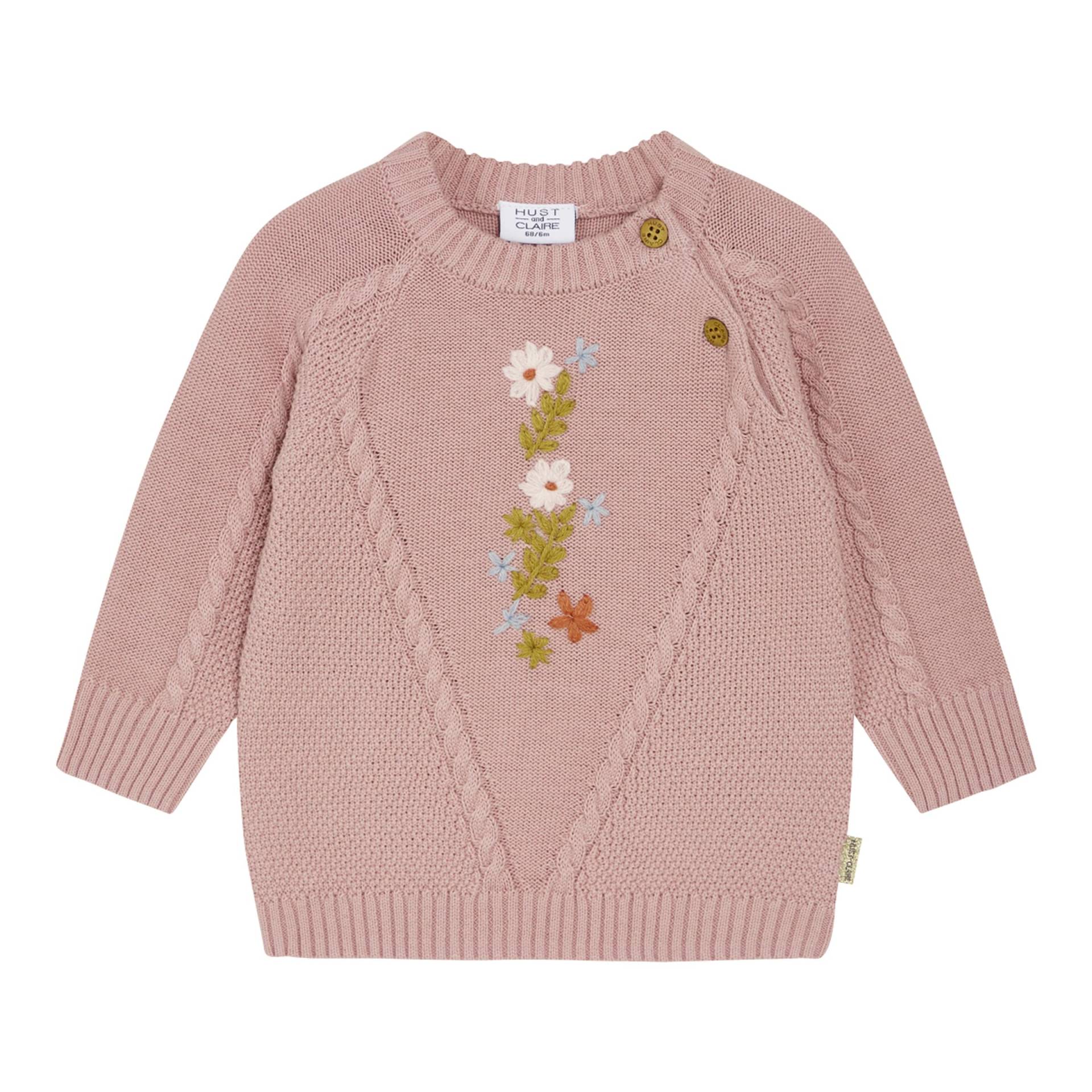 Pullover Blumen von Hust&Claire