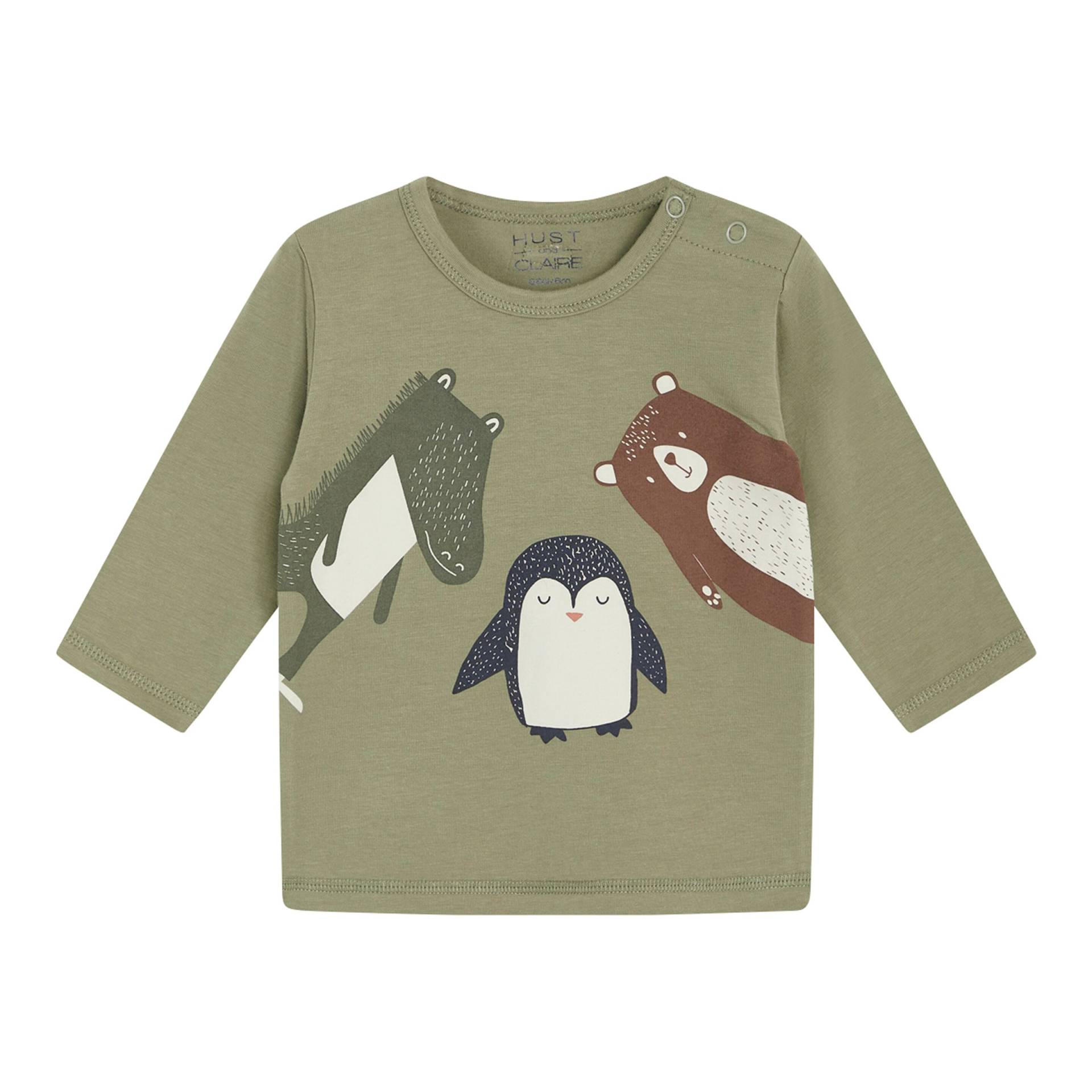 Shirt langarm Tiere von Hust&Claire