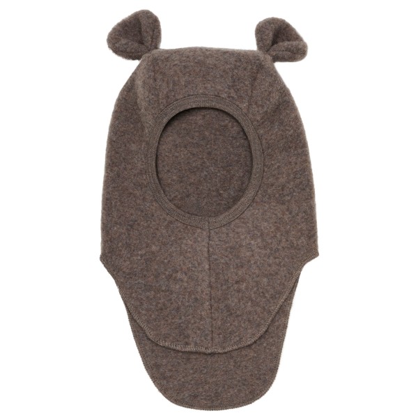 Huttelihut - Kid's Balaclava Bear Ears Wool Fleece - Mütze Gr 48 cm - 0-12 Months;50 cm - 12-24 Months;52 cm - 2-4 Years;53 cm - 4-6 Years beige;blau von Huttelihut