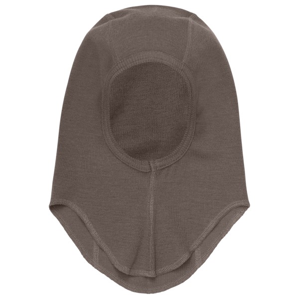 Huttelihut - Kid's Balaclava Wool Rib - Mütze Gr 48 cm - 0-12 Months;50 cm - 12-24 Months;52 cm - 2-4 Years;53 cm - 4-6 Years;54 cm - 6-8 Years beige;grau von Huttelihut