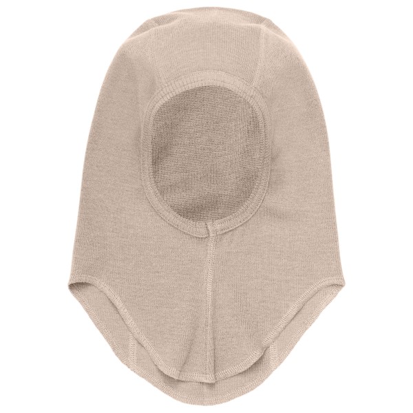 Huttelihut - Kid's Balaclava Wool Rib - Mütze Gr 48 cm - 0-12 Months beige von Huttelihut