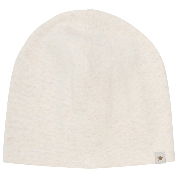 Huttelihut - Kid's Beanie Melange Rib - Mütze Gr 52 cm - 2-4 Years weiß von Huttelihut