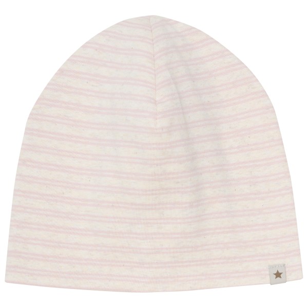 Huttelihut - Kid's Beanie Melange Rib - Mütze Gr 52 cm - 2-4 Years weiß von Huttelihut