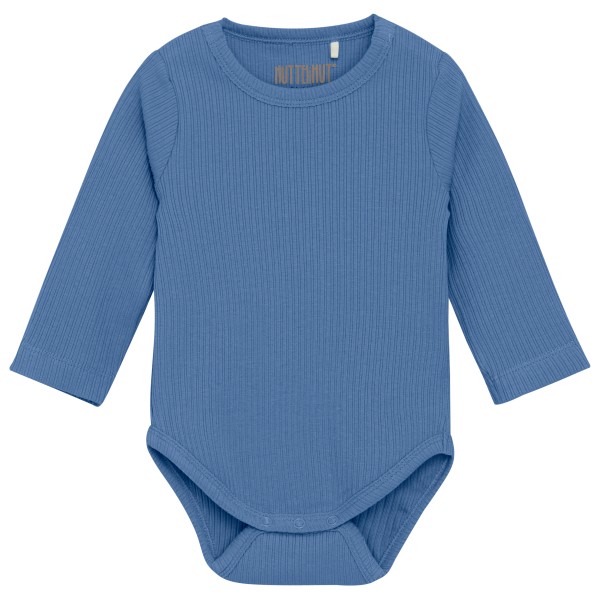 Huttelihut - Kid's Body L/S Rib Boy - Alltagsunterwäsche Gr 56 blau von Huttelihut