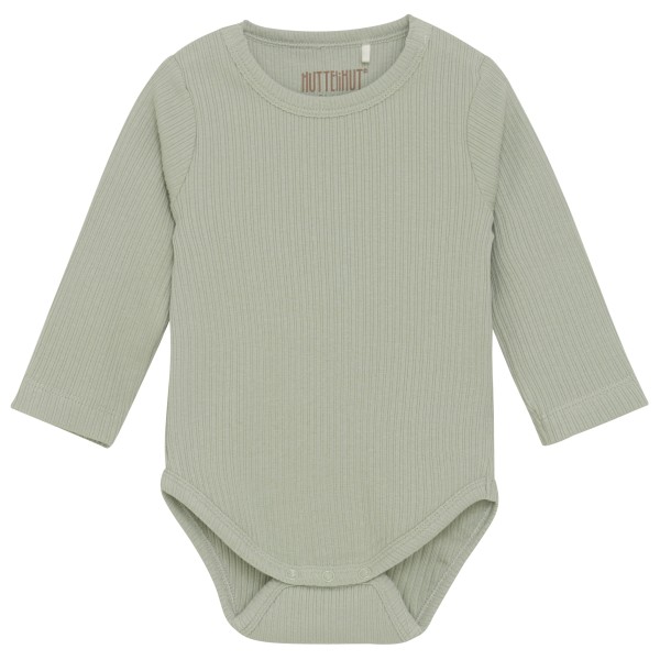 Huttelihut - Kid's Body L/S Rib Boy - Alltagsunterwäsche Gr 56 grau Huttelihut - Kid's Body L/S Rib Boy - Alltagsunterwäsche Gr 56 grau von Huttelihut