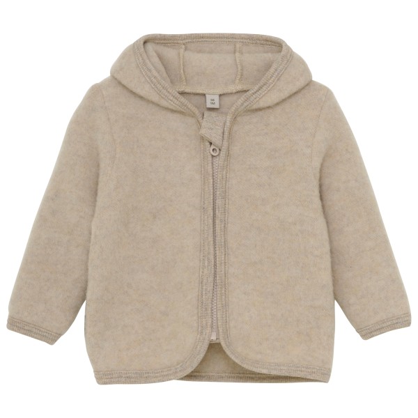 Huttelihut - Kid's Jacket Wool Fleece - Merinojacke Gr 86 beige Huttelihut - Kid's Jacket Wool Fleece - Merinojacke Gr 86 beige von Huttelihut