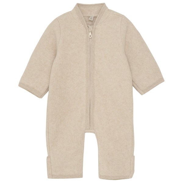 Huttelihut - Kid's Pram Suit Cotton Fleece - Overall Gr 56;62;68;74;80;86;92;98 beige von Huttelihut