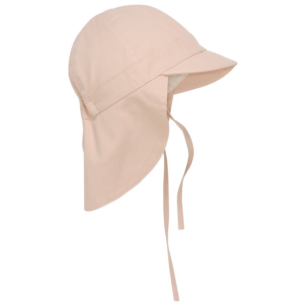 Huttelihut - Kid's Summer Hat UV20 with Neck Shade - Hut Gr 74/80 beige/rosa von Huttelihut