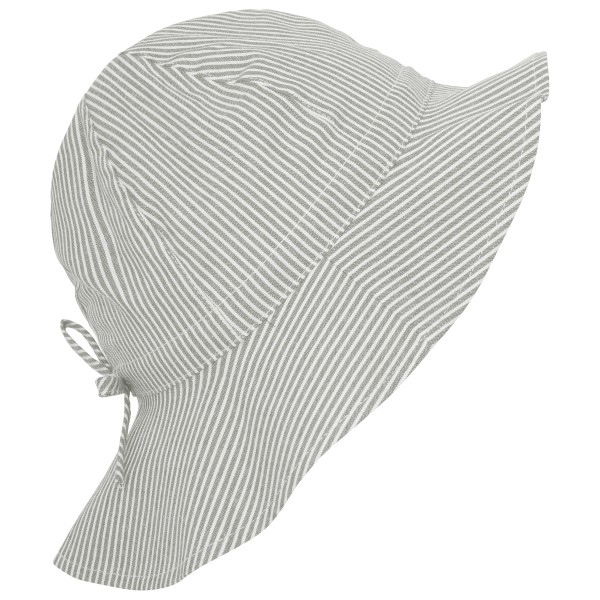 Huttelihut - Kid's Summer Hat Woven Stripe - Hut Gr 54 cm - 6-8 Years grau von Huttelihut