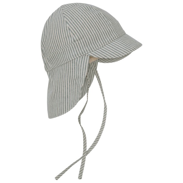 Huttelihut - Kid's Summer Hat Woven Stripe with Chin Straps - Cap Gr 62/68 grau Huttelihut - Kid's Summer Hat Woven Stripe with Chin Straps - Cap Gr 62/68 grau von Huttelihut