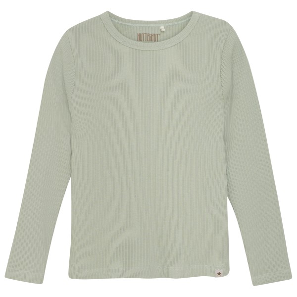 Huttelihut - Kid's T-Shirt L/S Rib Boy - Longsleeve Gr 104;110 beige;blau;grau von Huttelihut