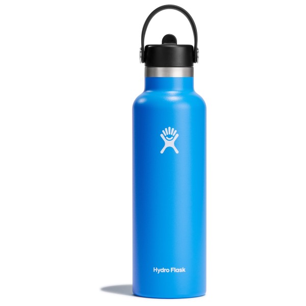 Hydro Flask - Standard Flex Straw Cap - Isolierflasche Gr 621 ml blau von Hydro Flask