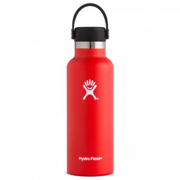 Hydro Flask - Standard Mouth with Standard Flex Cap - Isolierflasche Gr 532 ml;621 ml;710 ml blau;grau;grün;rosa;schwarz/grau von Hydro Flask