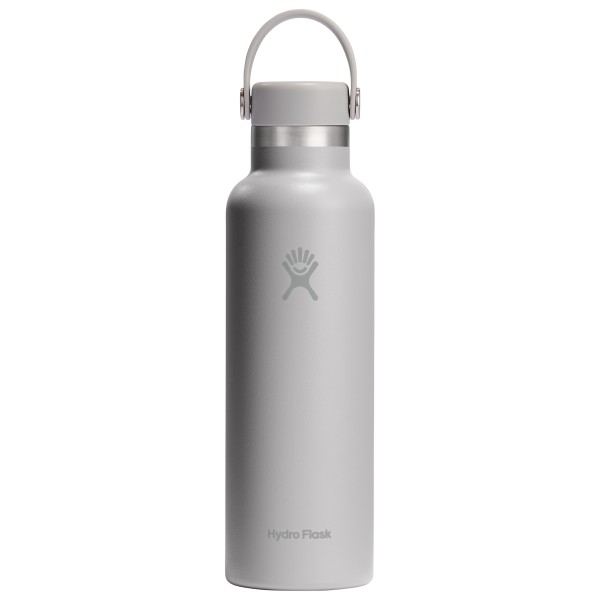 Hydro Flask - Standard Mouth with Standard Flex Cap - Isolierflasche Gr 621 ml grau von Hydro Flask