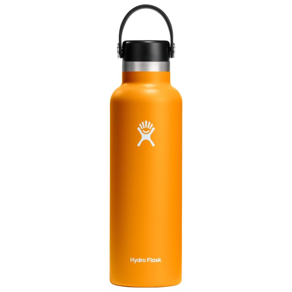 Hydro Flask - Standard Mouth with Standard Flex Cap - Isolierflasche Gr 621 ml orange von Hydro Flask