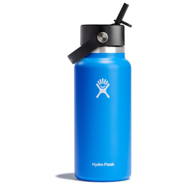 Hydro Flask - Wide Flex Straw Cap - Trinkflasche Gr 946 ml blau von Hydro Flask