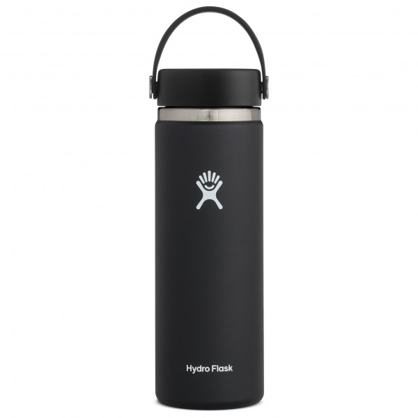 Hydro Flask - Wide Mouth With Flex Cap 2.0 - Isolierflasche Gr 1183 ml schwarz/grau von Hydro Flask